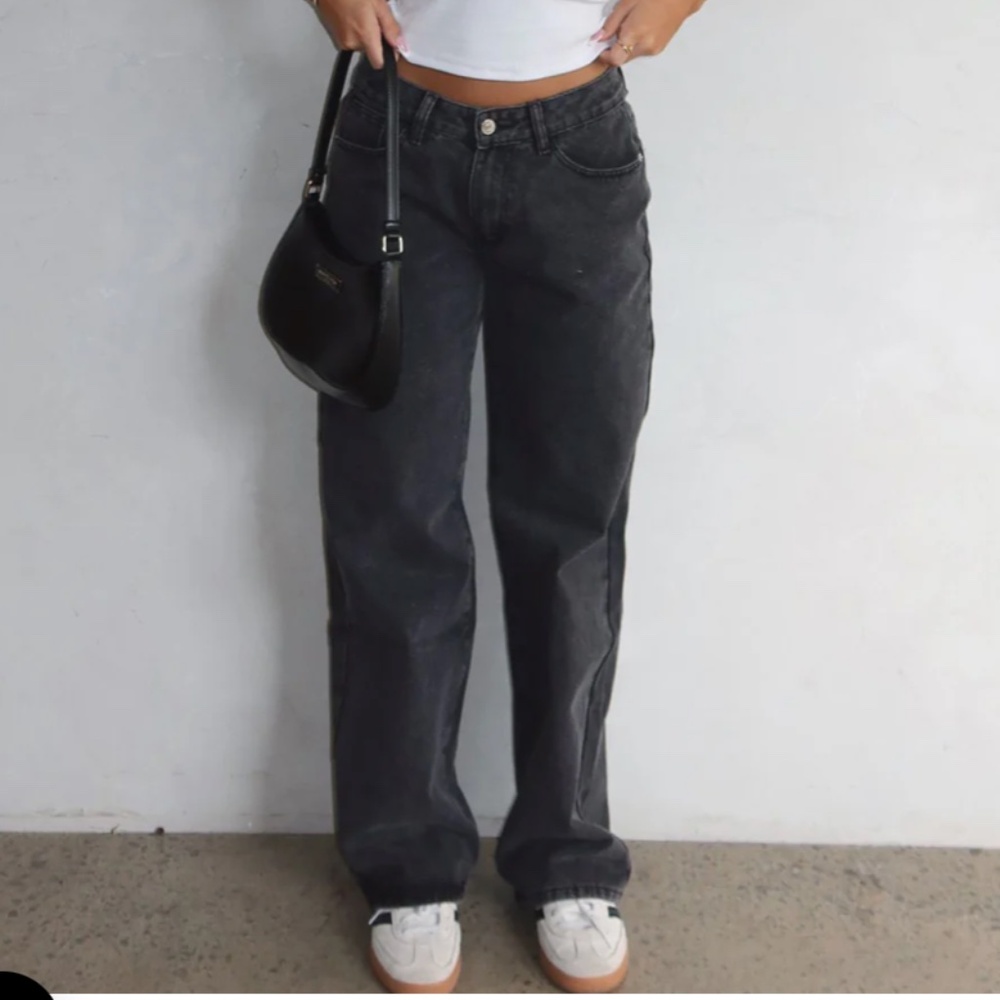 White fox grey jeans xxs